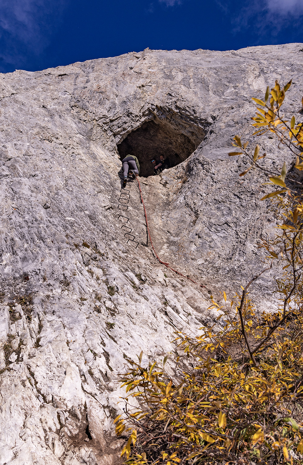 Grey Mountain Cave in Whitehorse, Yukon, pictured on Sept. 19, 2021. (Steve Silva)